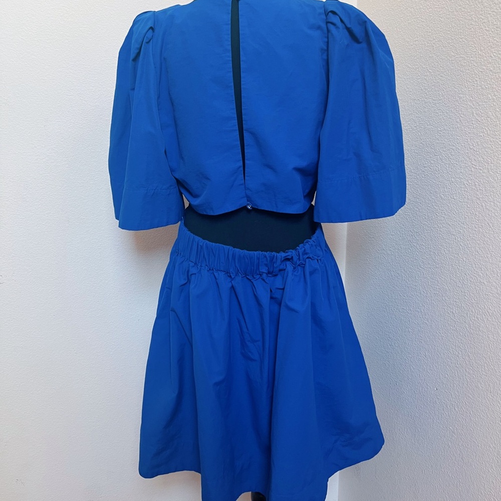 Banana Republic Blue Mini Dress - Picture 4 of 6